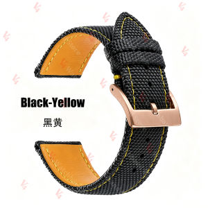 New Nylon Sailcloth Watch Strap 20mm 22mmfor Omega for Rolex for Panerai Men Women Waterproof Watch Band Orange Blue Bracelets
