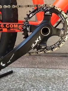 IXF Crankset 104 BCD Crankset MTB with BB Axis Spindle Crankset Hollowtech Connecting Rods for Bike