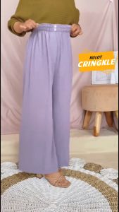 MAEDA.ID Celana Kulot Kancing wanita Jumbo BB 40-80kg // Promo Kulot Wanita // Celana Wanita