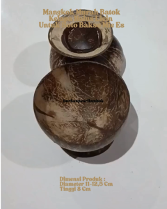 Mangkok Batok Kelapa Untuk Kerajinan Natural Unik Murah