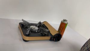 HouseKeeper เตาแก๊สปิคนิค แบบพกพา รุ่น HK-6000 พกพาสะดวก เหมาะสำหรับตั้งแคมป์-เดินป่าและภายในครัวเรือนหรือสถานที่กลางแจ้งทุกๆที่ เตาแก๊สมินิ พร้อมกระเป๋า