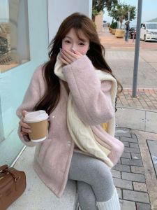 CHANGTONG | Elegant Short Wool Coat Spring 2026