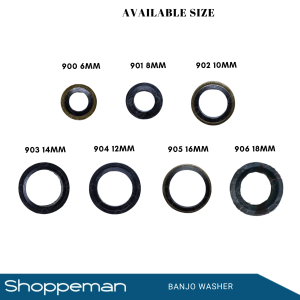UNIVERSAL CAR TRUCK ISUZU BANJO WASHER STEEL RUBBER BOLT RING GASKET SEAL 6mm 8mm 10mm 12mm 14mm 16mm 18mm