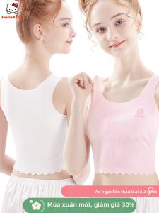 Hello Kitty | Developmental Period Girls Camisole Modals Seamless Padded