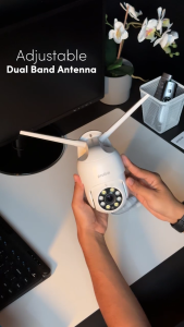 Prolink 4MP Smart IP Cam CCTV Wifi Dual Band Outdoor QHD | 360° View