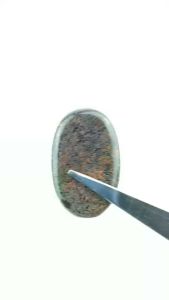 Natural Batu Akik Kalimaya Black Opal Boulder Matrix Andamooka Super Jarong Free Memo KMO3