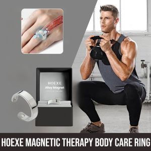 Hoexe Magnetic Therapy Body Care Ring Anti Snoring Slimming Health Ring Fat Burning Health Conditioning