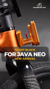 LITEPLUS PN02 Front Block Adapter for Java Neo Trifold Bicycle | Front Bag Mount No-Drill Installation Secure Locking 12.5kg Load
