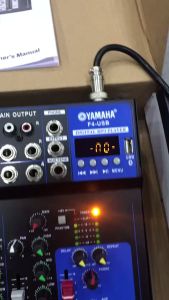 Yamaha F4-USB 4 Channel Mixer W/Bluetooth