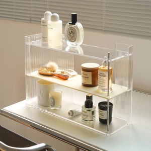 Acrylic Coffee Cup Holder Multi-Layer Storage Rack Cosmetic Display Stand Desktop Figurine Showcase Home Organization Tool