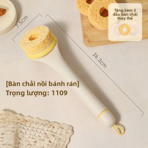 CAROTE | Cọ Rửa Nồi Dài Tay Không Dính Dầu