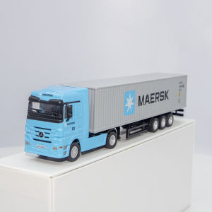 Shipping Container Transport Metal Toy Car