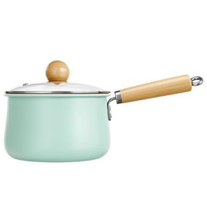 Xuanzhuojing | Ceramic Non-stick Milk Pot Baby Food Cooking Noodle Cooking Universal for Gas and Induction