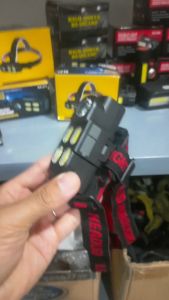 Đèn pin đeo đầu mini nhẹ gọn led XPE và led Cod dùng pin sạc 18650 có thể thay pin linh