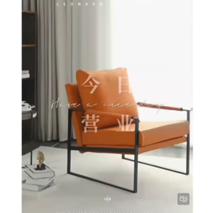 Sun🎀จัดส่ง24H-โซฟาเดี่ยวรับแขก โซฟาแต่งห้อง สไตล์นอร์ดิก โครงสร้างแข็งแรง รับน้ำหนักได้เยอะ