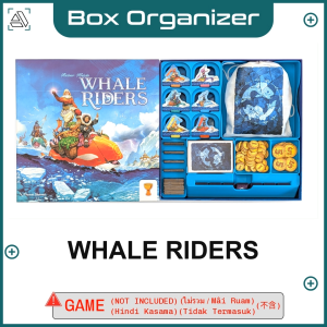 Whale Riders Board Game Box Organizer Insert