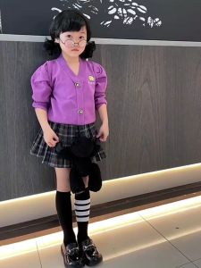 Sepatu casual anak perempuan trendy Sepatu docmart anak perempuan motif kancing cantik Sepatu slip