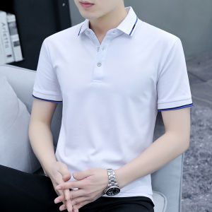 [Factory Batch One Piece Dropshipping] Embroider Pegasus Lapel Polo Shirt Pure Cotton Short Sleeve T-Shirt Mens Summer Tops