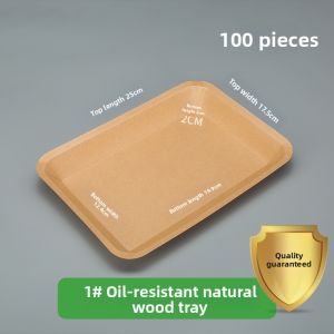 NUOXIAN | Multipurpose Outdoor Disposable Tray for BBQ and Snacks