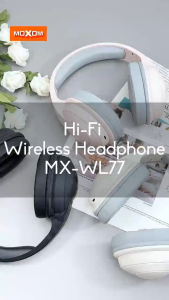 Moxom MX-WL77 Powerful Bass Wireless Headphone BLUETOOTH V5.3 HI-FI STEREO SOUND LONG BATTERY LIFE