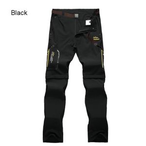 Spring Hiking Pants Men Waterproof Can Be Converted Into Shorts Fishing Wear Climbing Clothes Quick Dry Anti-UV Trousers