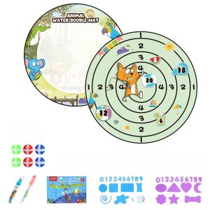 Magic Drawing Pad ขนาดใหญ่สำหรับเด็ก ผ้าปูโต๊ะวาดสีสันสดใส อุปกรณ์เขียนเรียนรู้สำหรับเด็ก อุปกรณ์วาดภาพแบบซับซ้อนได้หลายครั้ง