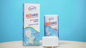 น้ำยาชักโครก ลูกหอมชักโครก ดับกลิ่นชักโคก ฆ่าเชื้อแบคทีเรีย 99.9% กระปุกใหญ่ น้ำยาใส่ชักโคก กระบวนการล้างห้องน้ำสม่ำเสมอ 2000 ครั้ง น้ำยาดับกลิ่นชักโครก ปล่อยอัตโนมัตน้ำสีฟ้า