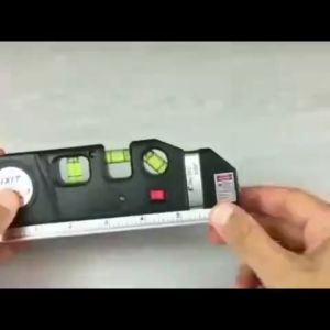 Fixit Laser Level Pro 3 Meteran Pengukur Kemiringan Waterpass PenggarisTukang Bangunan