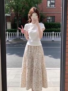 Homecore | Floral Summer Long Dress Set