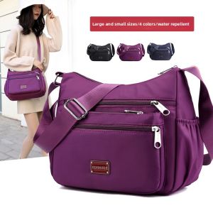 JIFANPAUL | Waterproof Oxford Cloth Shoulder Bag for Women Large Capacity Crossbody Bag Anti Theft Handbag for Senior Women