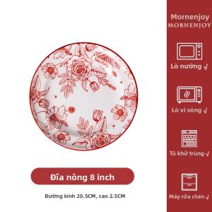 JINGDITAOCI | Bộ Dụng Cụ Ăn Quà Tặng Cưới và Tân Gia