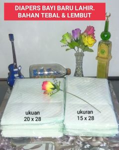 UNDERPAD POPOK BAYI BARU LAHIR GEL / NON GEL