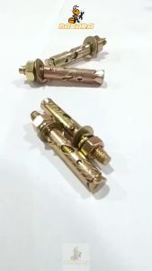 Nasara 1 Box Sleeve Anchor Screw Wall Plug Iron Metal Screw Wall Expansion Bolt Plug 1/4” x 2” / Besi Skru Dinding / 墙壁钉