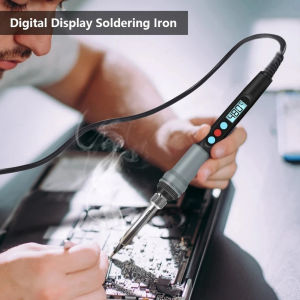 90W High Power Electric Soldering Iron Kit Set Digital Temperature Adjustable Welding Tool Solder Tin With Iron Tips Repair Tool