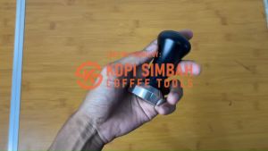 Tamper ROK Presso 49 mm Alat Press Tamping Kopi Espresso Rokpresso Stainless Steel Cocok Untuk Rok Presso