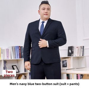 Onneksi | Oversized Casual Business Suit Black
