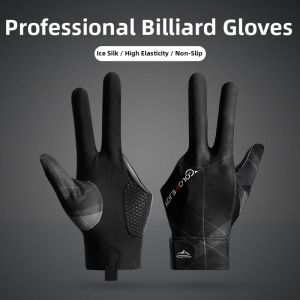 LUTUMEI | Professional Billiards Gloves Ice Silk Wear-resistant Three-finger Design