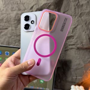 Slim Skin Feel Magnetic Wireless Charging Case for Honor 600 500 Pro Magic 8 7 6Pro Anti-Fingerprint Shokcproof Protection Cover