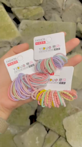 Fyngalery ♛ Set Karet Isi 20 Ikat Rambut Anak Karet Rambut Bayi Diameter Kecil DP396