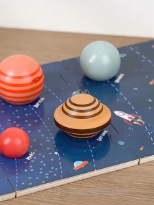 8 Planet Solar System Puzzle Toy for Kids Montessori Educational Space Toys Mainan Kanak Kanak STEM