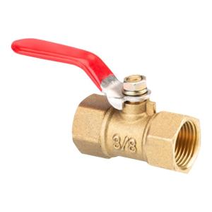 danxilu | Brass Thickening Red Handle Water Oil Ball Valve Switch