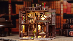 [พร้อมส่ง Eng.Version] Dreamy Book Hall DIY Miniature House บ้านจิ๋ว