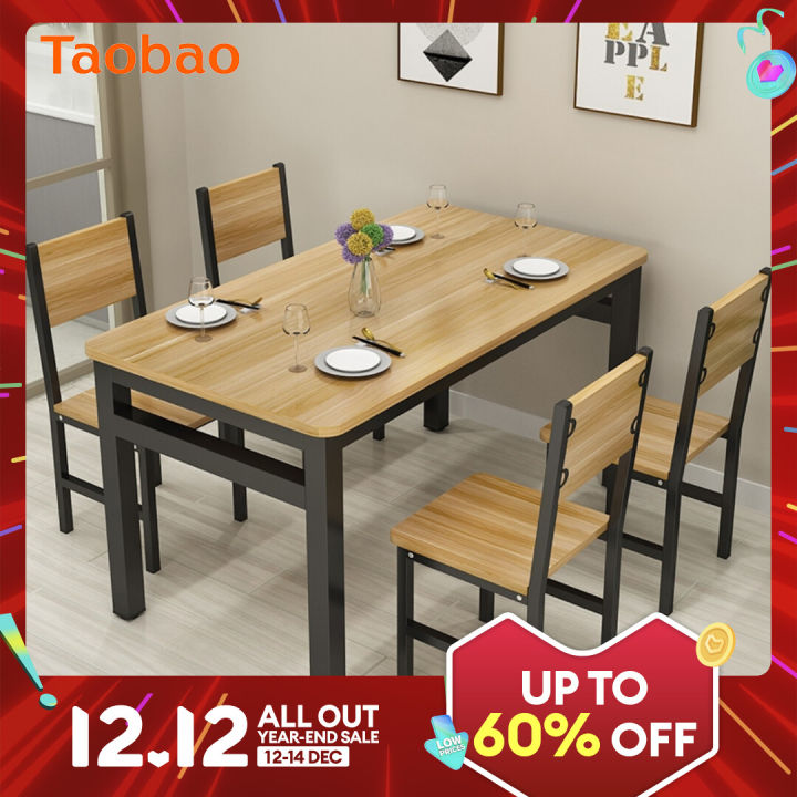 Factory Canteen Dining Table Canteen Dining Room Table and Chair Stall