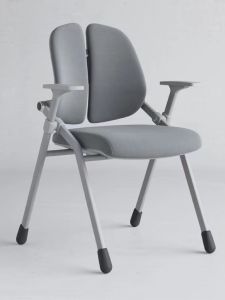 Ergonomic Chair Home Comfortable Long-Sitting Waist Support Student Study Chair Folding Chair Middle School Folding Training Chair