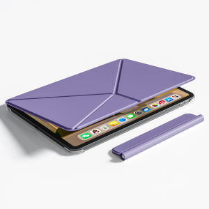 ZOYU | เคส iPad Zoyu2025 แบบบางเฉียบพร้อมช่องใส่ปากกาสำหรับ iPad Air 7 Pro Mini 10.2 11 ซิลิโคนนุ่มแบบหนาบางกันกระแทก