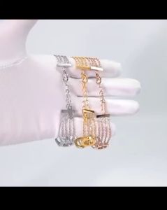 Gelang Titanium Bulat Hitam Mewah Dan Elega Terbaru / Gelang Titanium  Wanita Dewasa / Gelang Titanium Anti Karat Asli Import