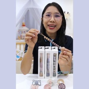 MUSHIE สายคล้องจุกหลอก Pacifier Clip รุ่น Luna