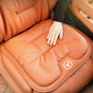 MENGDAO | All-Season Ventilated Leather Car Seat Cushions for Mercedes-Benz V-Class V260L Wintery R-Class and Viano