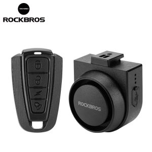 RockBros | Chuông Xe Đạp ROCKBROS Type-C Chống Trộm Còi Báo Động Xe Điện Với Điều Khiển Từ Xa Không Dây Hệ Thống An Ninh Rung Động