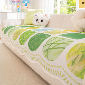 Dopamine Cartoon Pastoral Style Anti-Slip Anti-Dust Cushion